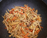 ごぼうと油揚げ☆おつまみきんぴら作り方6写真