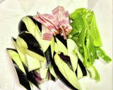 茄子の焼きうどん作り方2写真