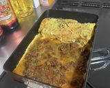肉味噌入り玉子焼き作り方3写真