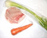 豚肉セロリカレー炒め♪目の乾燥・熱感に作り方1写真