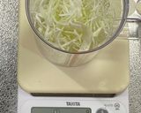 千切りキャベツでとスープジャーでスープ。作り方2写真