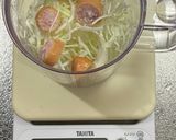 千切りキャベツでとスープジャーでスープ。作り方4写真