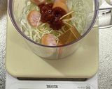 千切りキャベツでとスープジャーでスープ。作り方7写真