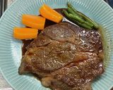 ステーキ。盛り合わせ付き作り方17写真