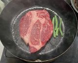 ステーキ。盛り合わせ付き作り方14写真