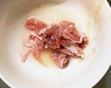 オイきな粉クリーム味豚こま大根青椒肉絲風作り方1写真