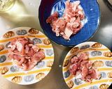 オイきな粉クリーム味豚こま大根青椒肉絲風作り方3写真