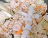【腸活】ホホホタケの塩焼きそば作り方4写真