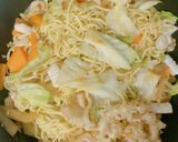 【腸活】ホホホタケの塩焼きそば作り方5写真