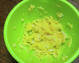 【朝食】炒り卵と焼き鮭のおにぎり作り方1写真