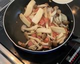 きのこのわさびパスタ作り方9写真