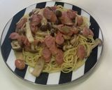 きのこのわさびパスタ作り方12写真