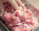 豚肉とニラの卵炒め作り方1写真