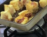 コロンと可愛い！厚揚げの肉サンド作り方6写真