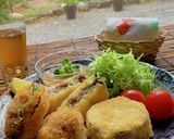 ☆さっぱり!お茄子と椎茸の揚げたん☆作り方8写真