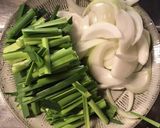 鶏ももとニラのすき焼き炒め作り方2写真