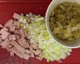 ザーサイ炒飯作り方2写真