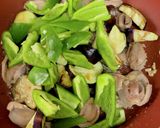 甘辛！砂肝と夏野菜の炒め物作り方9写真