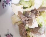 簡単★キャベツと島豆腐とスライス肉炒め作り方5写真