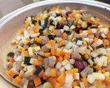 サラダ豆の煮付け・けの汁風作り方4写真