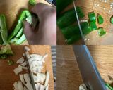 簡単！大豆ミートとピーマンのパエリア♪作り方1写真
