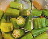 カリッ♪オクラの唐揚げ☆ご飯にもお酒にも作り方1写真
