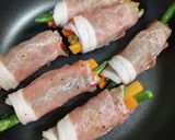豚肉の野菜巻き作り方4写真