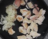鶏むね肉玉ねぎ甘辛炒め作り方3写真
