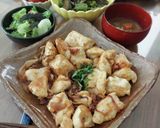 鶏むね肉玉ねぎ甘辛炒め作り方5写真