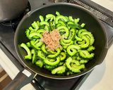 夏の恵み☆ゴーヤの冷やしみそ和え作り方4写真