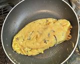 塩昆布のオムレツ作り方3写真