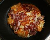 海老イカ豚玉お好み焼き作り方11写真