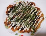 海老イカ豚玉お好み焼き作り方13写真