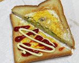 食パン1枚＋ワンパン de 韓国トースト作り方11写真