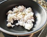 ５分で完成！時短！松茸のお吸物チャーハン作り方3写真