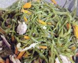 豚バラと茎わかめの煮物作り方4写真