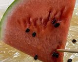 スイカをカットして種を取りタッパーに作り方3写真