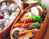 鶏チャーシュー★レンジ簡単おもてなし弁当作り方8写真