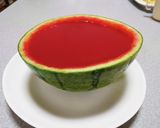 スイカゼリー♪まるでスイカ♪作り方4写真