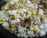 オイスターソース香る　野菜たっぷり炒飯作り方6写真