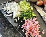 野菜シャキシャキチャーハン作り方2写真
