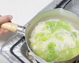 茹でレタスとささみのピリ辛ダレそうめん作り方5写真