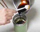 茹でレタスとささみのピリ辛ダレそうめん作り方6写真
