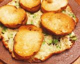 枝豆とじゃこのチーズ焼きフランスパン添え作り方3写真