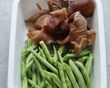 キクラゲといんげんの卵炒め作り方1写真