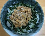 納豆山わさび丼作り方4写真