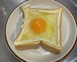 こぼれない&カロリーオフなエッグトースト作り方3写真