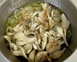 舞茸と長ネギのスープ♪作り方3写真