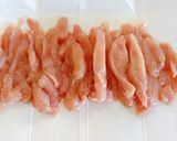 簡単節約☆玉葱かさ増し！鶏胸肉の生姜焼き作り方1写真