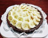 チーズクリームのチョコバナナタルト作り方20写真